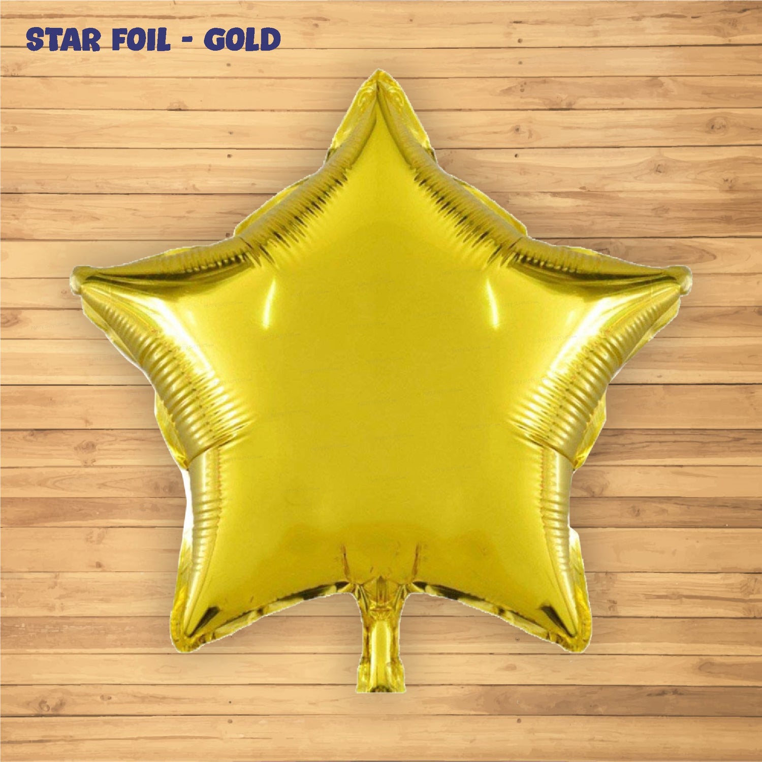 Star Shape Premium Gold Foil Balloon