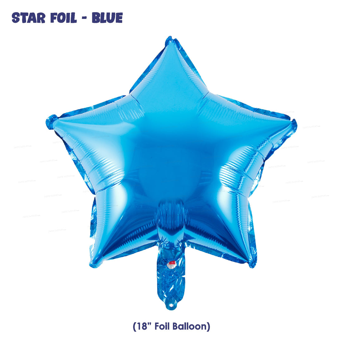Star Shape Premium Blue Foil Balloon