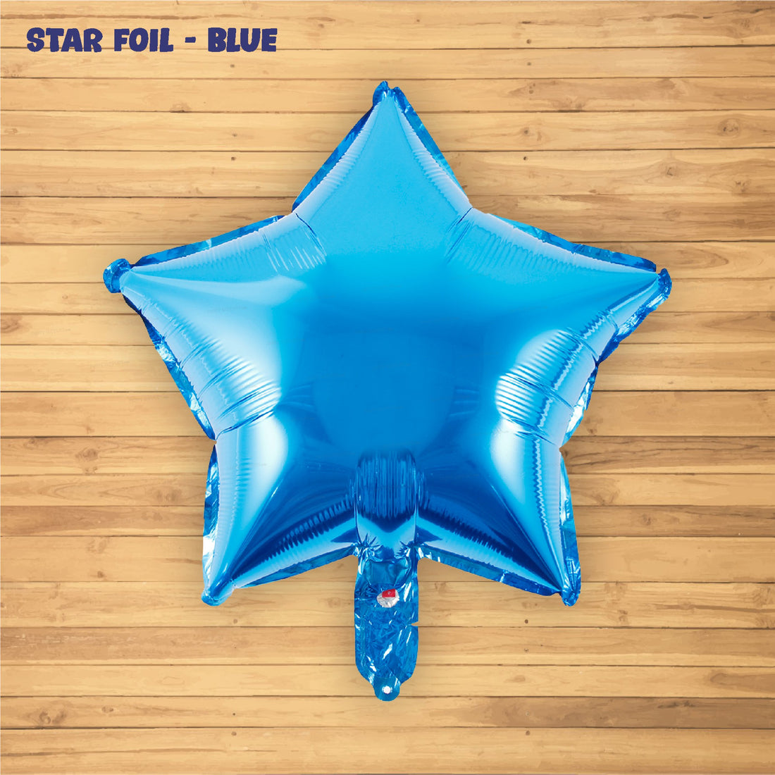 Star Shape Premium Blue Foil Balloon