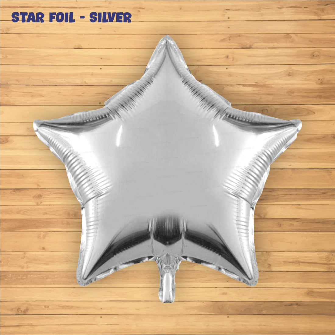 Star Shape Premium Silver Foil Balloon