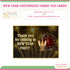 PSI  New Year Theme Thankyou Card - image 1 of 4 | Party Supplies India