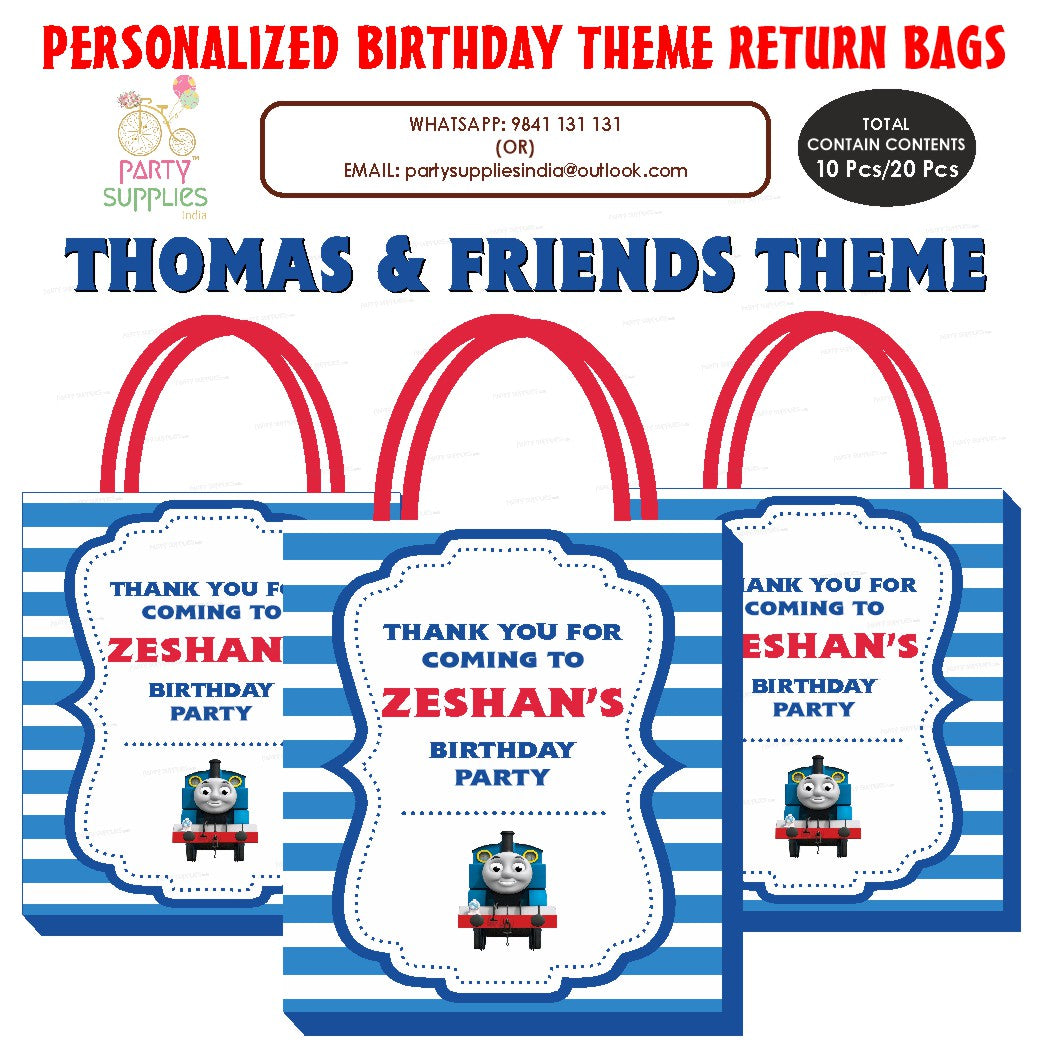 Thomas and Friends Theme Return Gift Bag