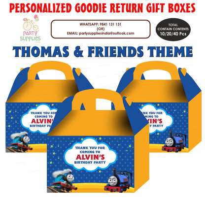 Thomas &amp; Friends Theme Goodie Return Gift Boxes
