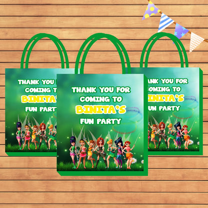 Tinkerbell Theme Return Gift Bag