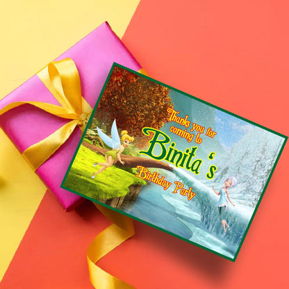 Tinkerbell Theme Thank You Card