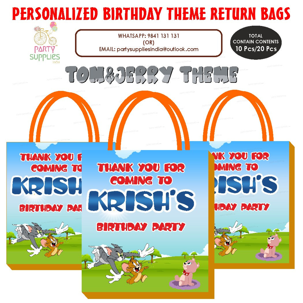 PSI Tom &amp; Jerry Theme Return Gift Bag