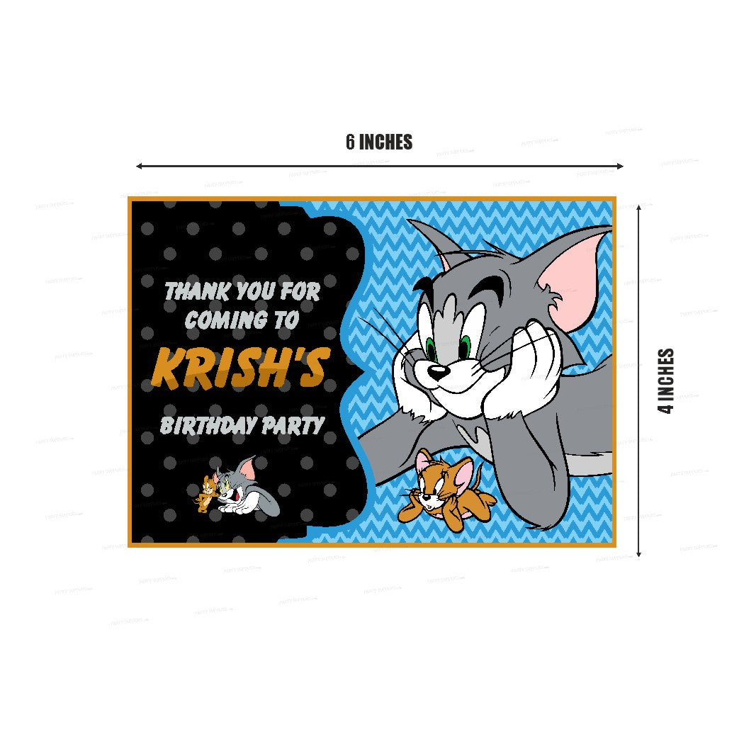Tom &amp; Jerry Theme Thank You Card