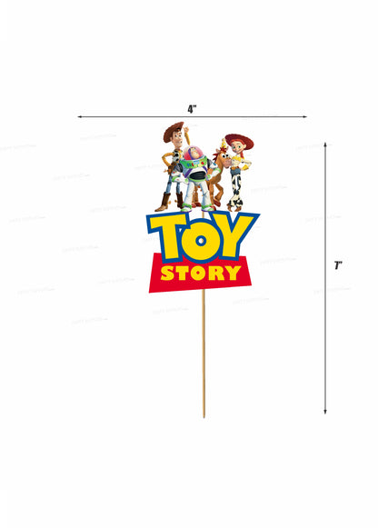 PSI Toy Story Theme Customized Cake Topper