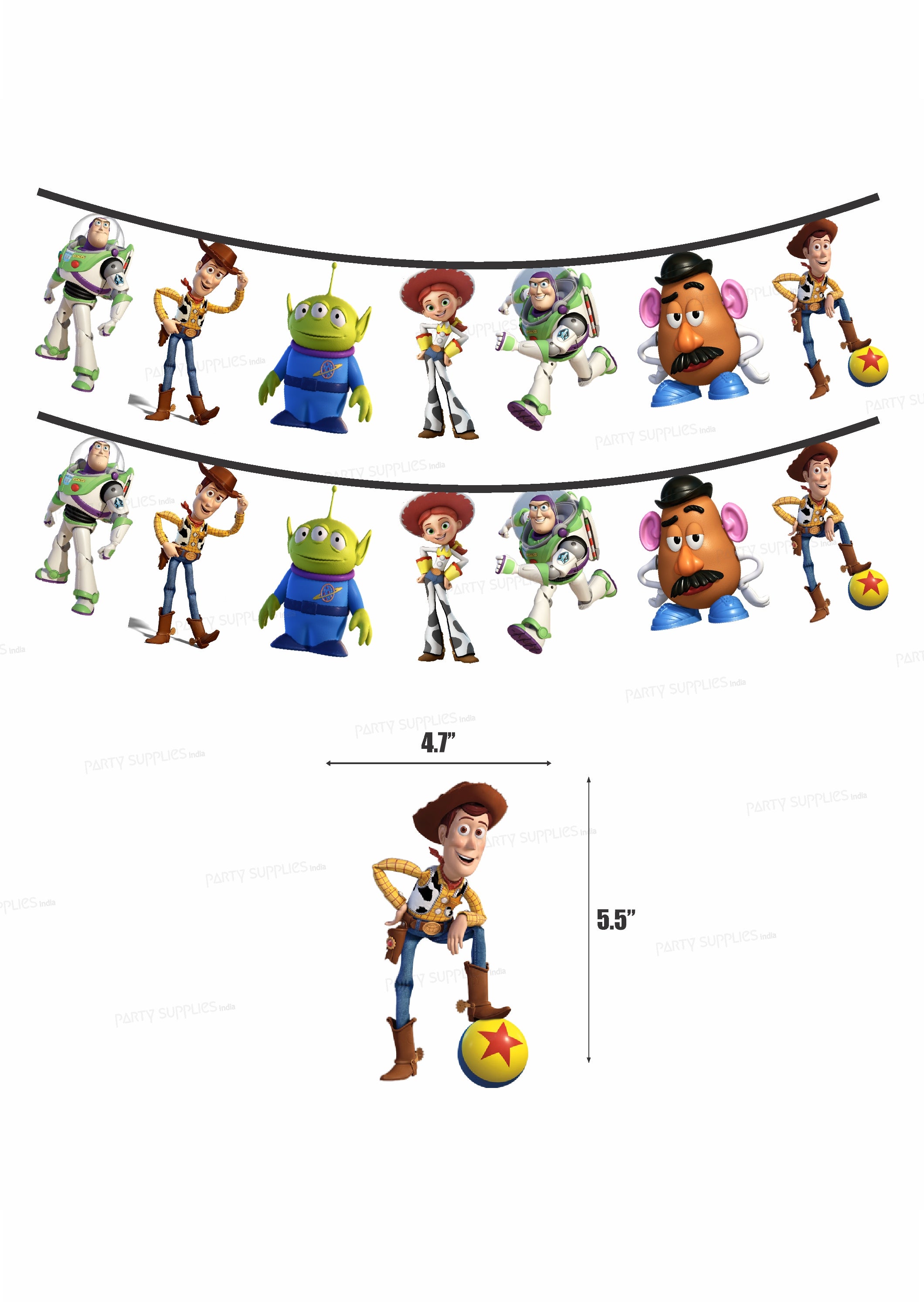 PSI Toy Story Theme Hanging