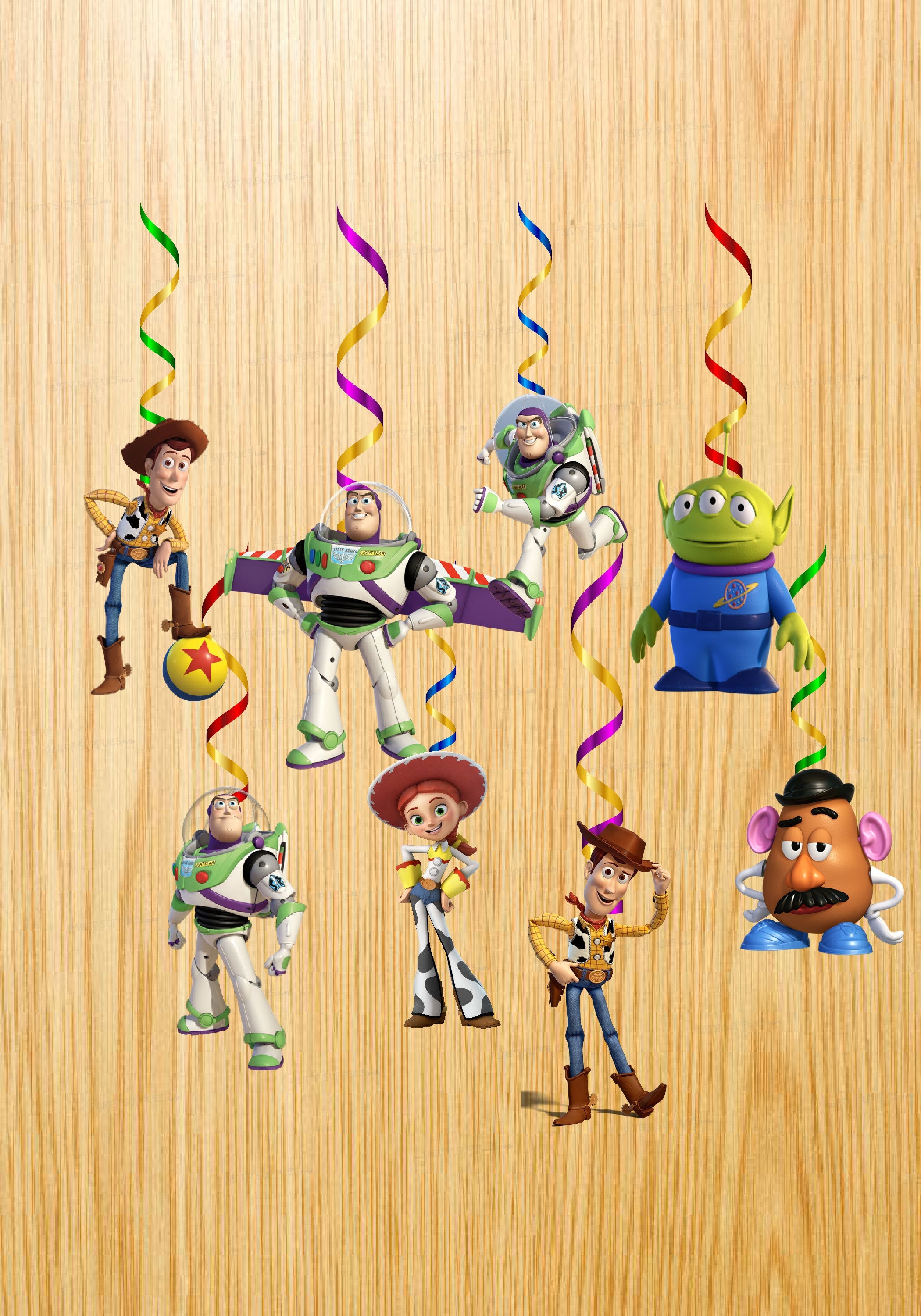 PSI Toy Story Theme Swirls