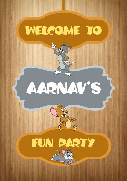 PSI Tom &amp; Jerry Theme Door poster