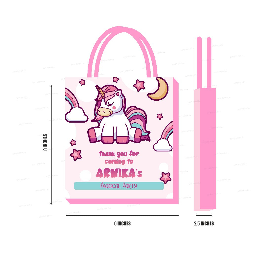 Unicorn Theme Return Gift Bag