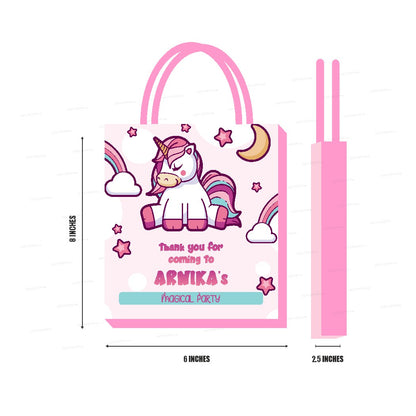 Unicorn Theme Return Gift Bag