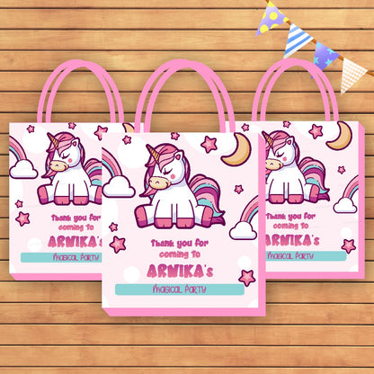 Unicorn Theme Return Gift Bag