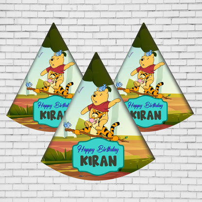 Winnie the Pooh Theme Customized Hat