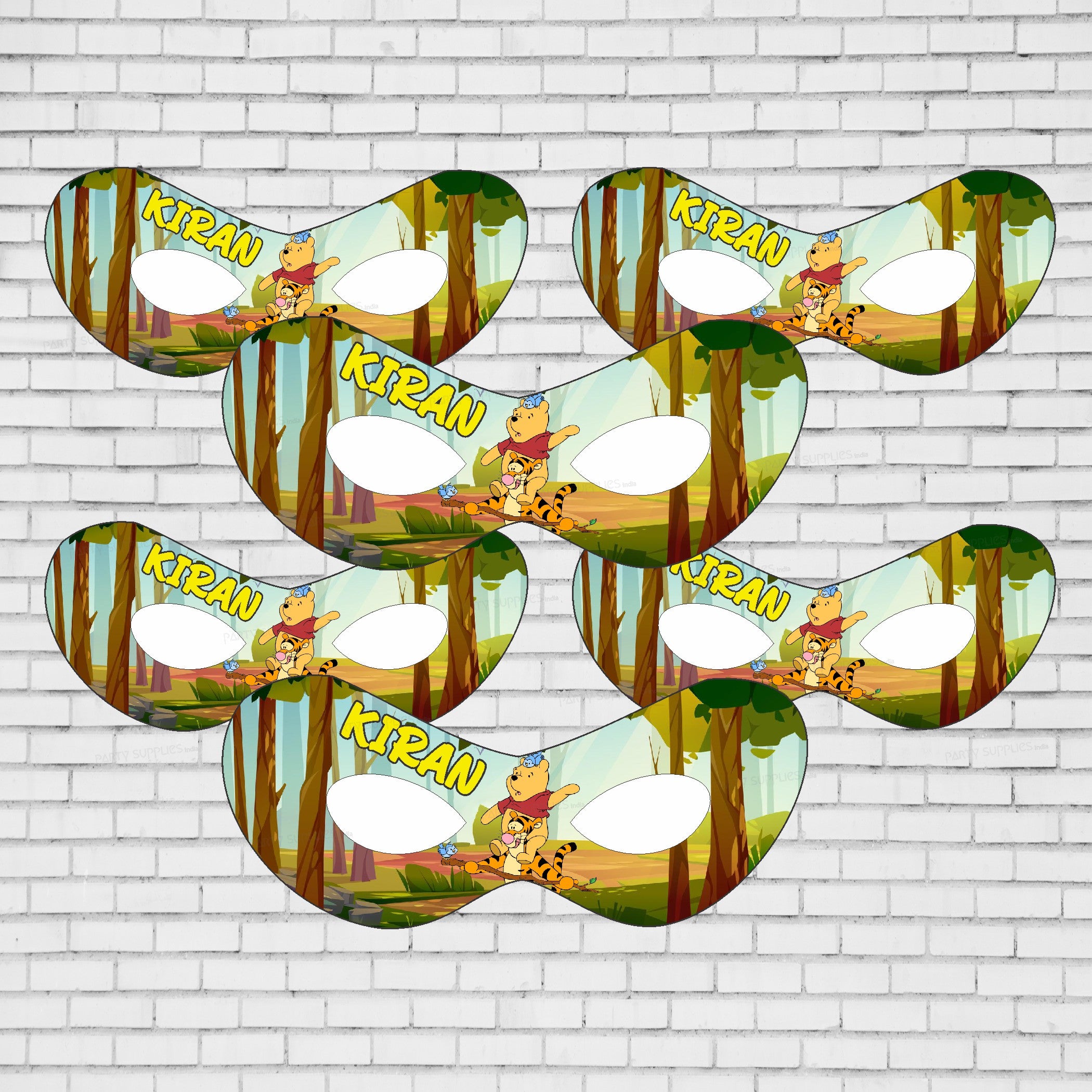 Winnie the Pooh Theme Customized Eye Mask