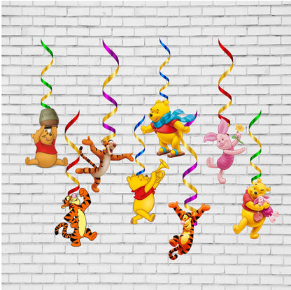 Winnie the Pooh Theme Swirls