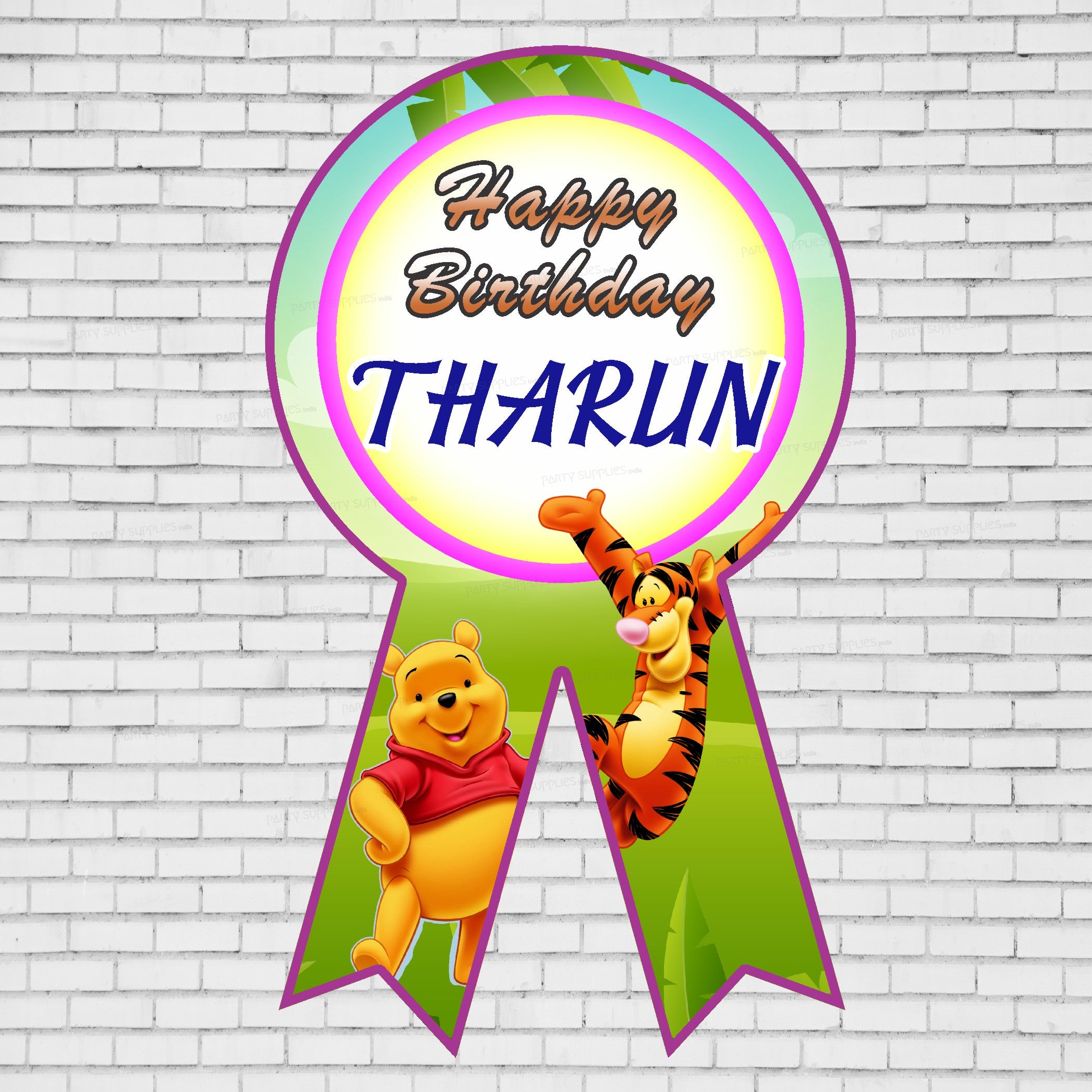 Winnie the Pooh Theme BADGES