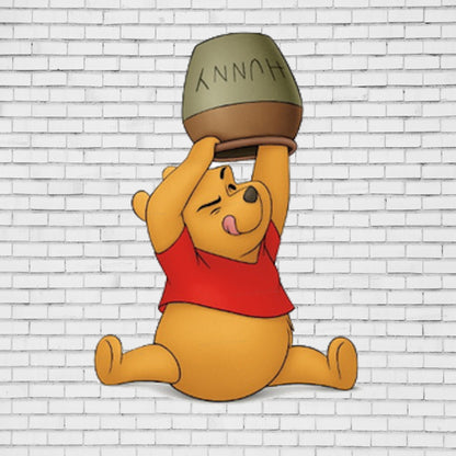 PSI Winnie the Pooh Theme Cutout - 01
