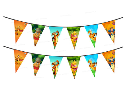 Winnie the Pooh Theme Flag Bunting
