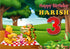 Winnie the Pooh Theme Customized Backdrop - 12x8 Ft. - image 1 of 4 | Party Supplies India