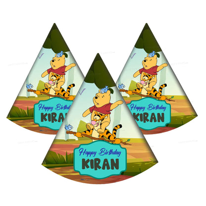 Winnie the Pooh Theme Customized Hat