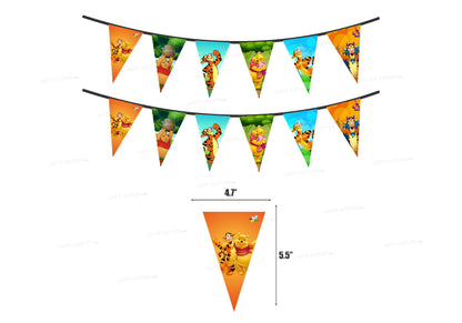 Winnie the Pooh Theme Flag Bunting