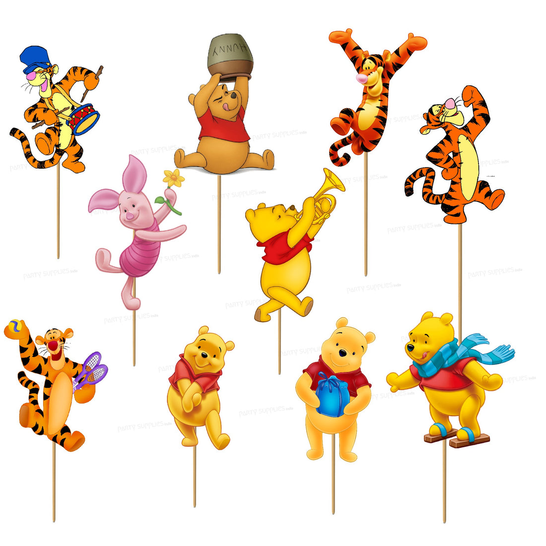 Winnie the Pooh Theme Props