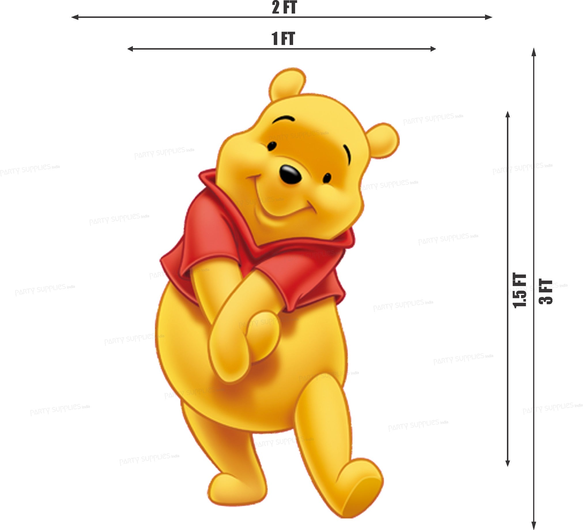 PSI Winnie the Pooh Theme Cutout - 10