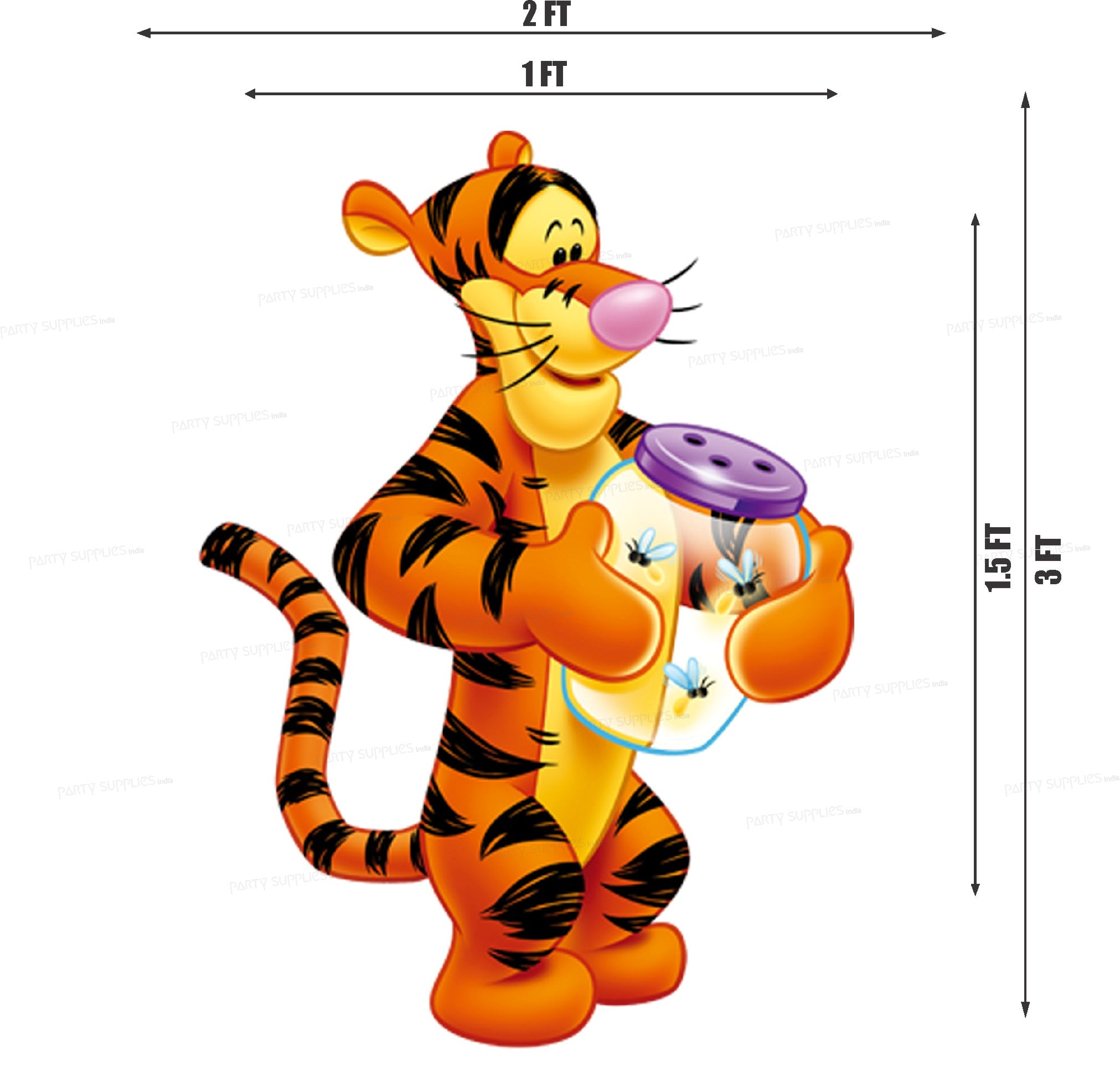 Winnie the Pooh Theme Cutout WTP-13