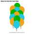 Winnie the Pooh Theme Colour 60 Pcs Balloons - image 1 of 3 | Party Supplies India