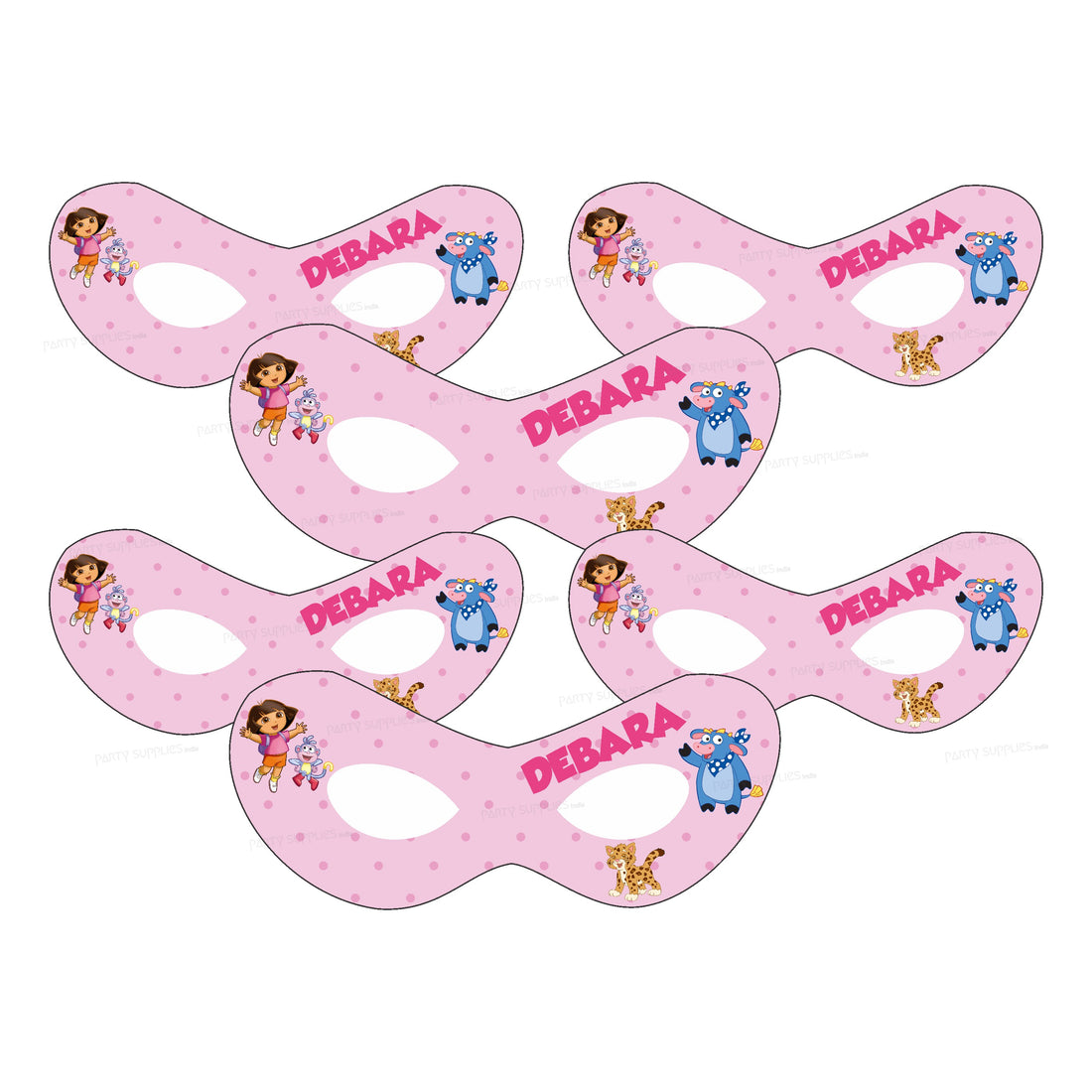 Dora Theme Personalized Eye Mask