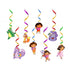 Dora Theme Swirls - image 1 of 2 | Party Supplies India