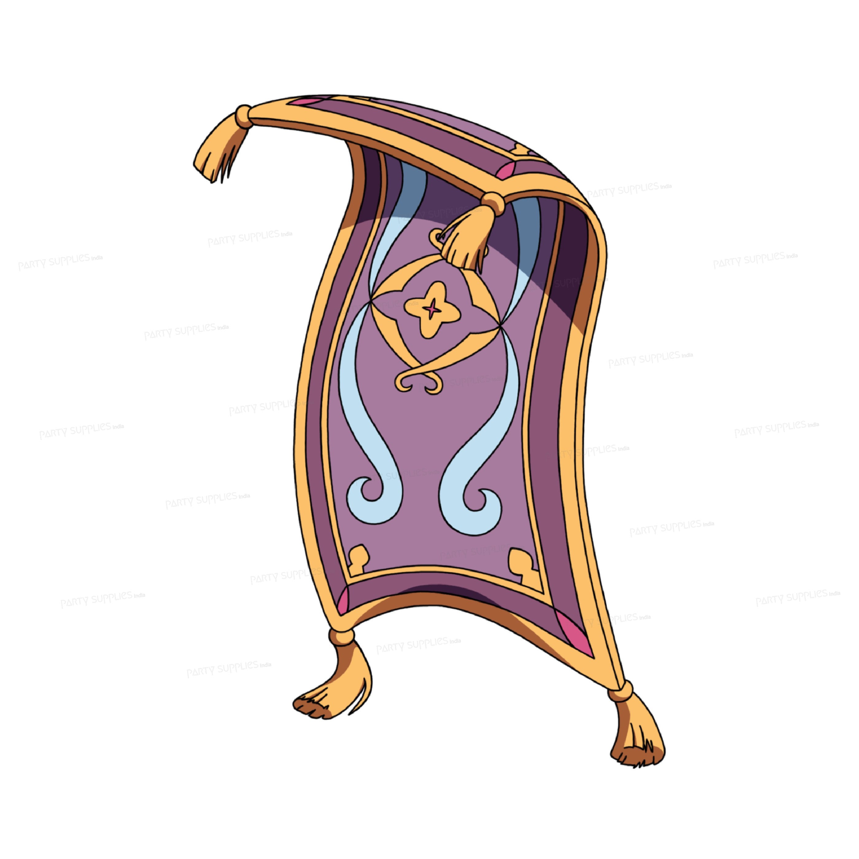 Aladdin Theme Magic Carpet Cutout | Birthday Party Supplies Online ...