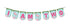 Flamingo Theme Baby Age Hanging - image 1 of 3 | Party Supplies India