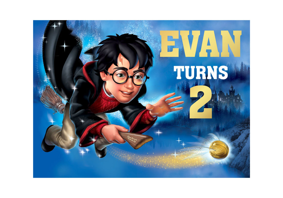 Harry Potter Theme Customized Backdrop