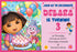 Dora Theme Invite - image 1 of 3 | Party Supplies India