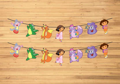 PSI Dora Theme Characters Hanging