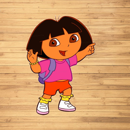 Dora the Explorer Theme Cutout DOR-08
