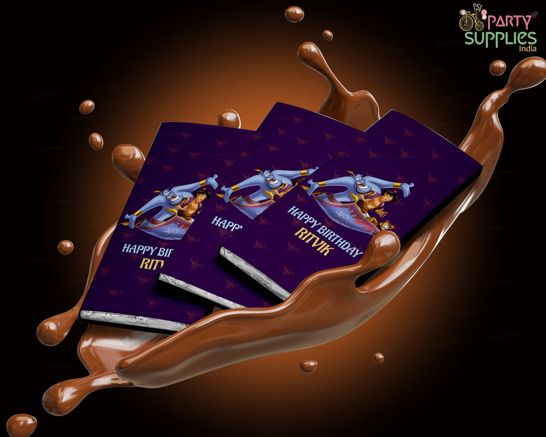 PSI Aladdin Theme Home Made Chocolate Return Gifts