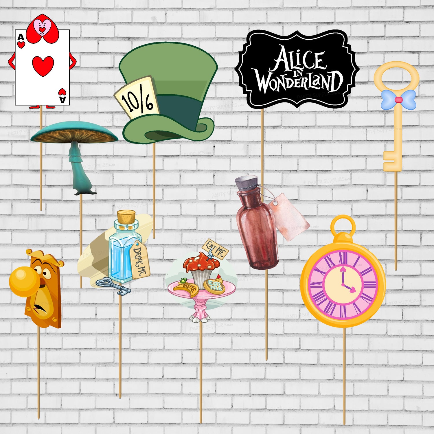PSI Alice in Wonderland Customized Props