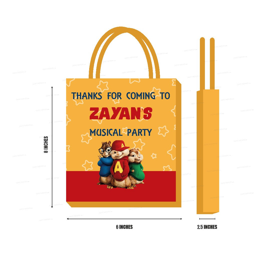Alvin And Chipmunks Theme Return Gift Bag
