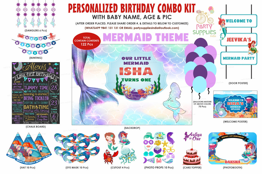 Mermaid Theme Classic Kit