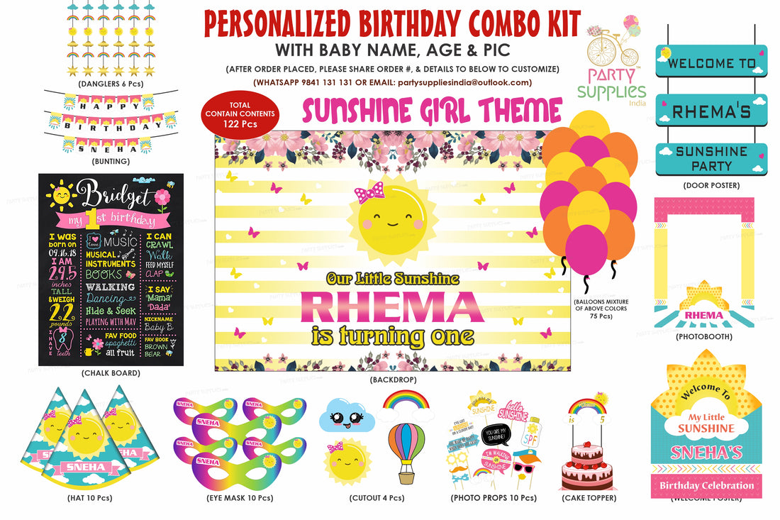 Sun Shine Girl Theme Classic Kit