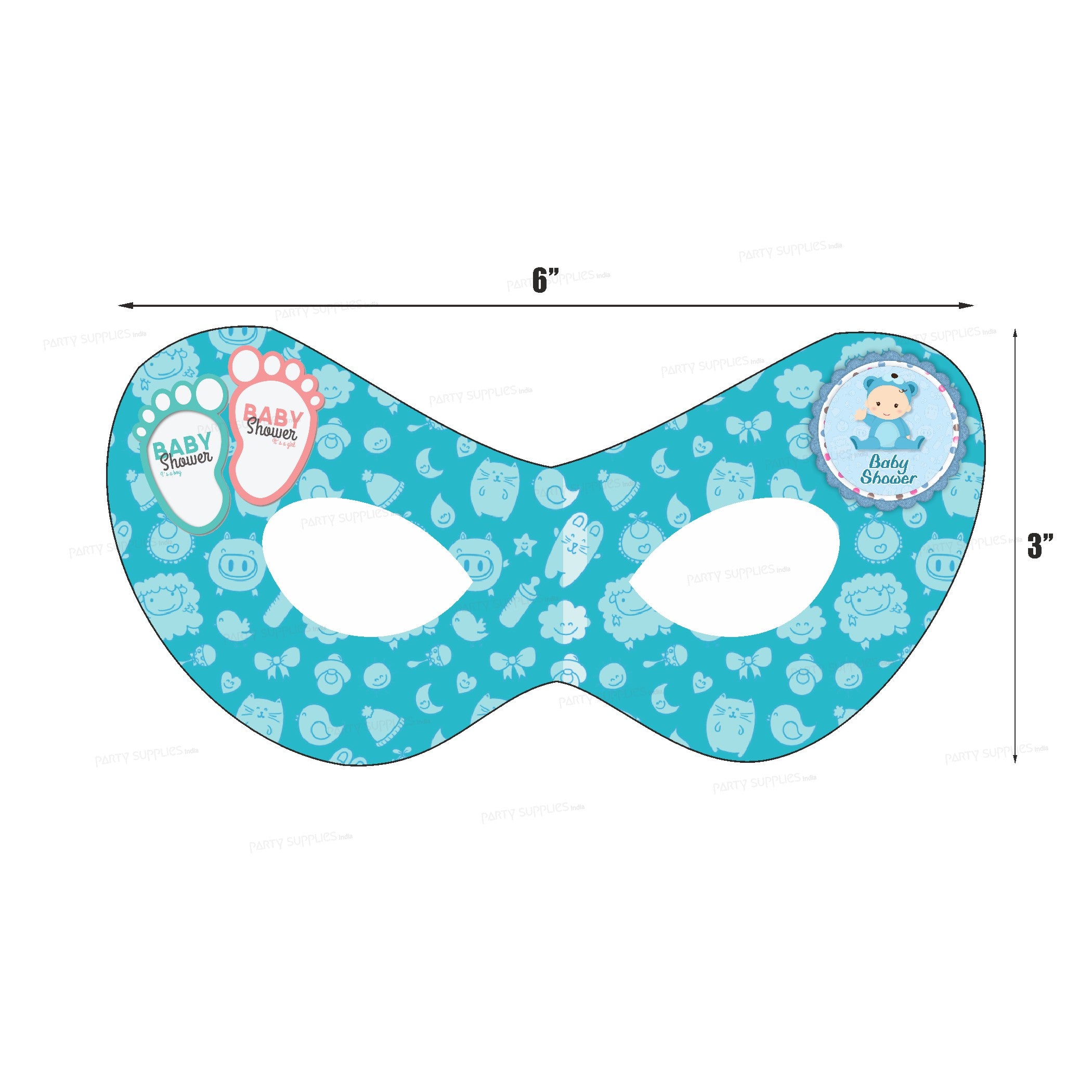 PSI Baby Shower Theme Customized  Eye Mask