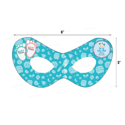 PSI Baby Shower Theme Customized  Eye Mask