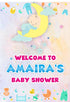 Baby Shower Theme Welcome Board - image 1 of 3 | Party Supplies India
