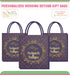 Wedding Theme Personalized Return Gift Bag - image 1 of 4 | Party Supplies India