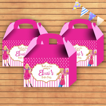 Barbie Theme Goodie Return Gift Boxes