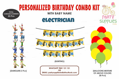 Electrician  Theme Basic  Combo Kit
